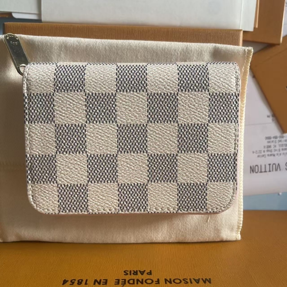 Louis Vuitton Damier Azur Zippy Coin Purse - Picture 2 of 8